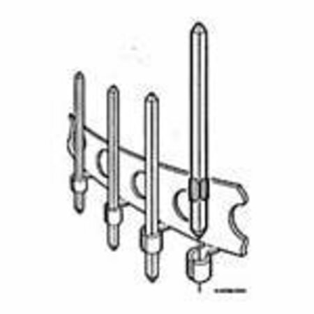 FCI Bergpin .200 Inch[5.08]Cc .039 Inch[0.99] Dia. Star 75403-003LF